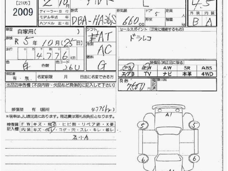 Japani Alto 4.5 grade ene charge , Idle stop